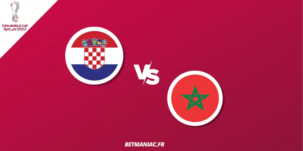 Pronostics Maroc Croatie Coupe du monde 2022